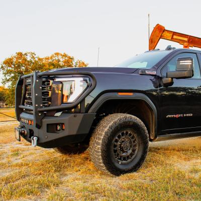 24-Present GMC Sierra 2500/3500 Attitude Front Winch Bumper W/ Guard No Parking Sensors Chassis Unlimited
