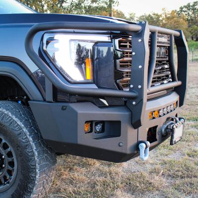 24-Present GMC Sierra 2500/3500 Attitude Front Winch Bumper W/ Guard No Parking Sensors Chassis Unlimited