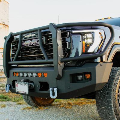 24-Present GMC Sierra 2500/3500 Attitude Front Winch Bumper W/ Guard No Parking Sensors Chassis Unlimited