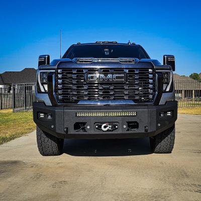 24-Present GMC Sierra 2500/3500 Attitude Front Winch Bumper No Parking Sensors Chassis Unlimited