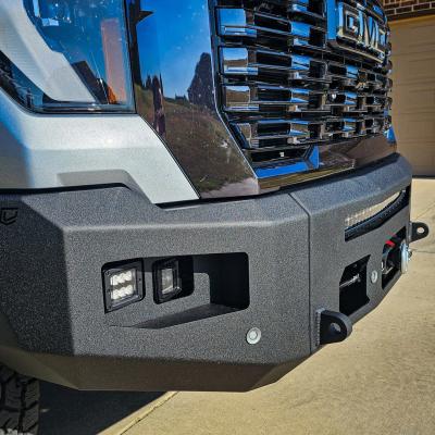 24-Present GMC Sierra 2500/3500 Attitude Front Winch Bumper No Parking Sensors Chassis Unlimited