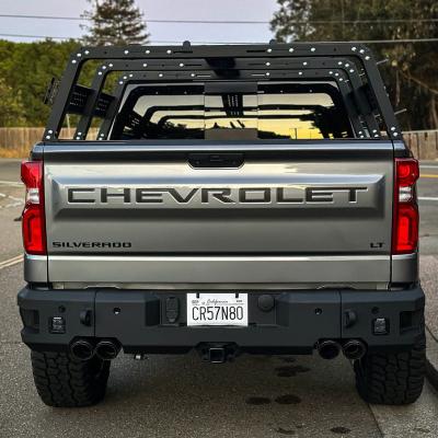 19-24 Chevrolet Silverado/GMC Sierra 1500 Attitude Rear Bumper No Parking Sensors Chassis Unlimited