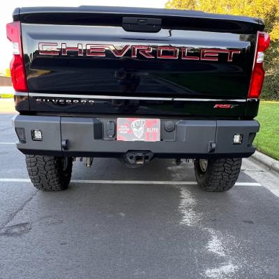 19-24 Chevrolet Silverado/GMC Sierra 1500 Attitude Rear Bumper No Parking Sensors Chassis Unlimited