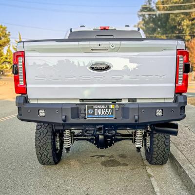 23-Present Ford Superduty F250/F350 Attitude Rear Bumper No Parking Sensors Chassis Unlimited