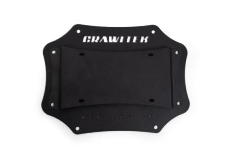 Jeep JK Tailgate Plate / License Plate Relocation Fpr 07-18 Jeep Wrangler JK CrawlTek