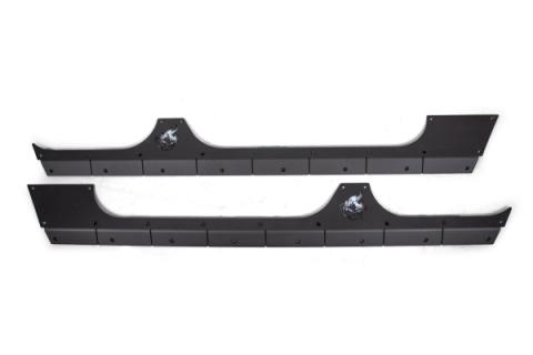 Jeep JK Rocker Body Cladding Steel For 07-18 Jeep Wrangler JK 4 Door CrawlTek