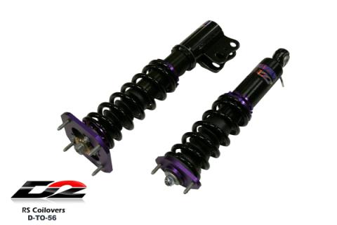 RS Coilovers 85-99 Toyota Starlet 90-99 Toyota Tercel 91-99 Toyota Paseo FWD D2 Racing