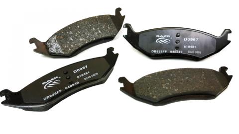 Brake Pads Rear 07-09 Aspen 03-09 Durango 05-16 Ram 1500 BAER Sport