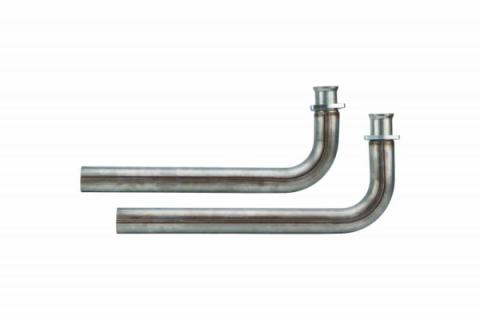 67-81 C3 Corvette 2.5 Inch Manifold Downpipes Ram Horn Pypes Performance Exhaust