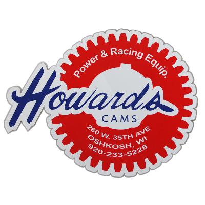 Decal; 6.250 5.000 Vinyl Howards Cams DECAL-RETRO-SM
