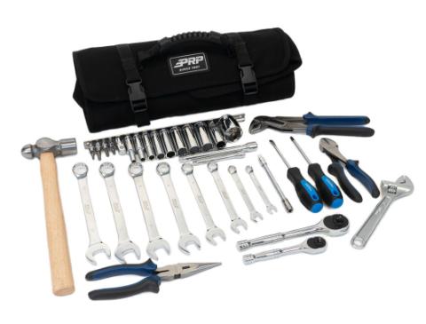Can-Am Roll Up Tool Bag with 35pc Tool Kit PRP Seats