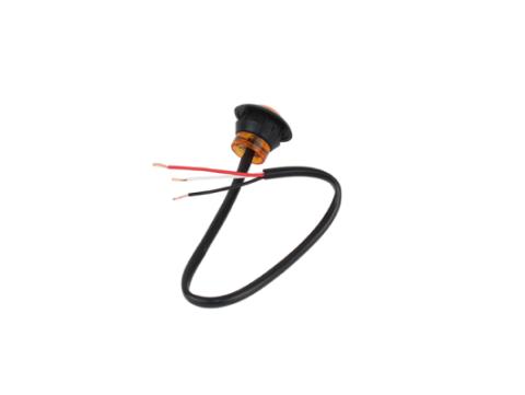 Amber LED's 3/4 Inch Pair Fishbone Offroad