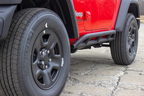 Jeep JL Rocker Guards 18-Pres Wrangler JL 4 Door Fishbone