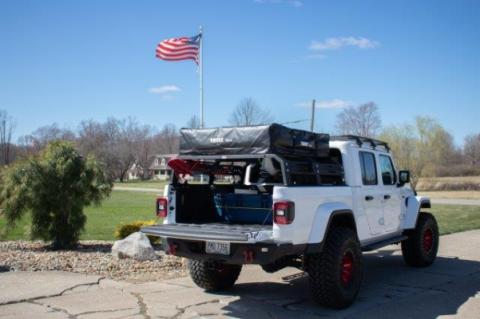 Jeep Storage/Bed Rack Tie Down Kit Stainless Steel Fishbone