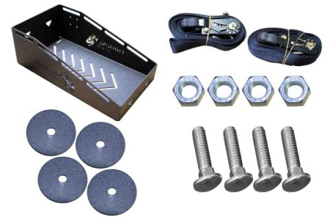 Bed Mounted Spare Tire Mount Fishbone Offroad