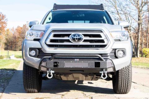 2016-Present Toyota Tacoma Center Stubby Front Bumper Fishbone Offroad