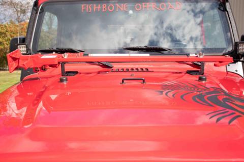 1997-2006 Jeep Wrangler TJ Hi- Lift Jack Mount Fishbone Offroad