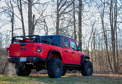 Gladiator Mako Rear Bumper For 20-Pres Jeep Gladiator Fishbone Offroad