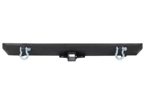 Jeep YJ/TJ Rear Bumper with Receiver For 87-06 YJ Wrangler TJ Wrangler Fishbone Offroad