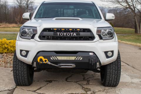 2012-2015 Tacoma Center Stubby Front Bumper Fishbone Offroad
