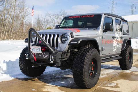 Barracuda Stinger Bar 07-18 Jeep Wrangler, 18-Present Jeep Wrangler, 18-Present Jeep Gladiator JT Fishbone Offroad