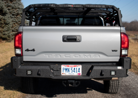 2016-Present Toyota Tacoma Rear Bumper Fishbone Offroad