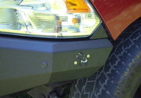 13-Current Ram 1500 Classic Anglerfish Front Bumper Fishbone Offroad