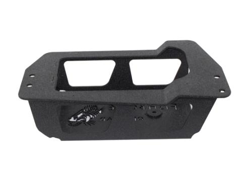 Jeep JK EVAP Canister Skid Plates 07-11 Wrangler JK Steel Black Textured Powdercoat Fishbone Offroad