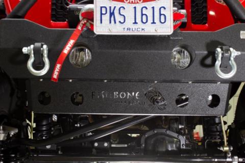 Wrangler/Gladiator Mako Front Bumper Skid Plate For 18-Pres Wrangler 20-Pres Gladiator Fishbone Offroad