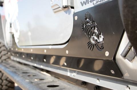 Wrangler Armor Panels for 18-Pres Wrangler JL 4DR Fishbone