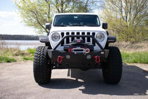 18-Current Jeep Wrangler JL, JLU and 20-Current Jeep Gladiator JT Front Steel Elite Fenders Fishbone Offroad