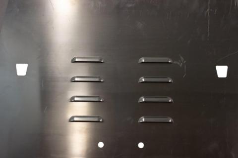 Jeep JK Hood Louver 13-18 Wranger JK Raw Unpainted Fishbone Offroad