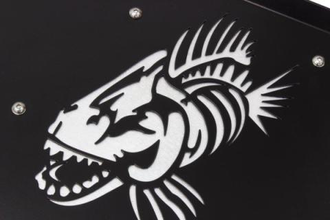 Jeep JL Inner Fenders For 18-Current Wrangler JL,  2020-Current JT Gladiator Front Pair Aluminum Black Powdercoat Fishbone Offroad