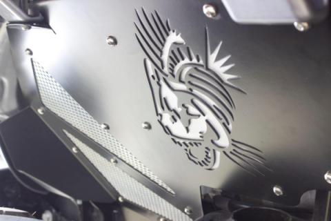 Jeep JL Inner Fenders For 18-Current Wrangler JL,  2020-Current JT Gladiator Front Pair Aluminum Black Powdercoat Fishbone Offroad