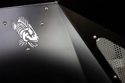 Jeep JL Inner Fenders For 18-Current Wrangler JL Rear Pair Aluminum Black Powdercoat Fishbone Offroad