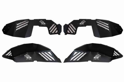Aluminum Inner Fenders For 18-Current Jeep Wrangler JL and Wrangler Unlimited JLU Fishbone Offroad