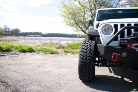 18-Current Jeep Wrangler JL, JLU and 20-Current Jeep JT Gladiator Aluminum Elite Front Fenders Fishbone Offroad