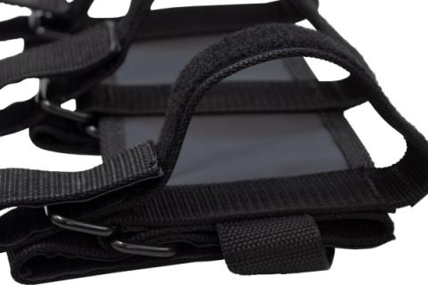 Fire Extinguisher Holder for Padded Roll Bar Black Fishbone Offroad