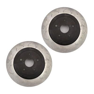 Slotted Rear Rotor Pair Subaru STI 2005-2007 FactionFab
