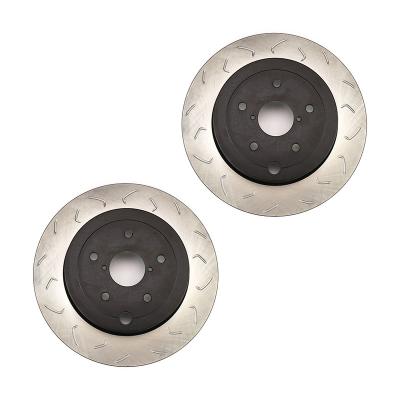 Slotted Rear Rotor Pair Subaru STI 2008-2017 FactionFab