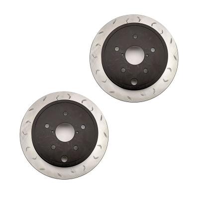 Slotted Rear Rotor Pair Subaru WRX 2015+ FactionFab