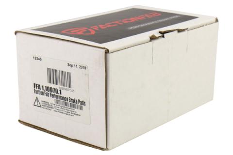 F Spec Rear Brake Pads Subaru WRX 2006-2007 FactionFab