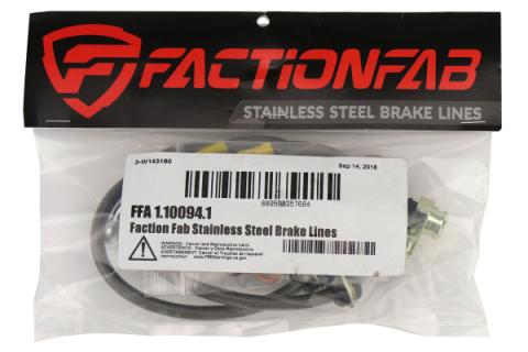 Front Stainless Steel Brake Lines Subaru STI 2004-2007 / WRX 2006-2007 FactionFab
