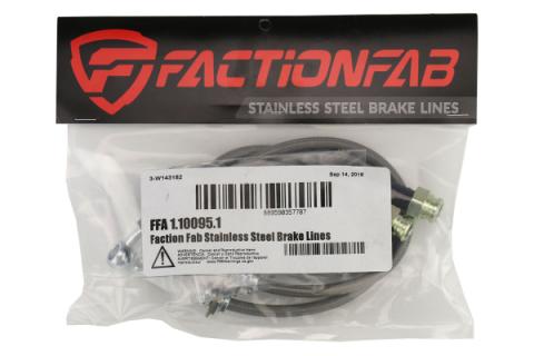 Rear Stainless Steel Brake Lines Subaru WRX 2002-2007 FactionFab