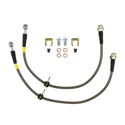 Front Stainless Steel Brake Lines Subaru WRX 2002-2005 FactionFab