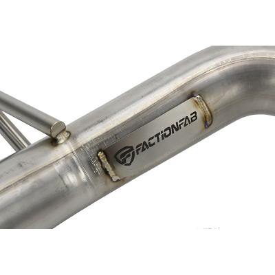 Axle Back Exhaust Black Tip WRX / STI 2011-2014 Sedan FactionFab