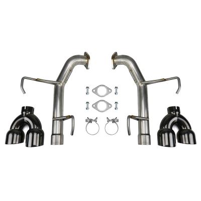 Axle Back Exhaust Black Tip WRX / STI 2011-2014 Sedan FactionFab