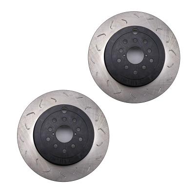 Slotted Rear Rotor Dual Drilled 5x100/114.3 Pair Subaru STI 2018+ FactionFab