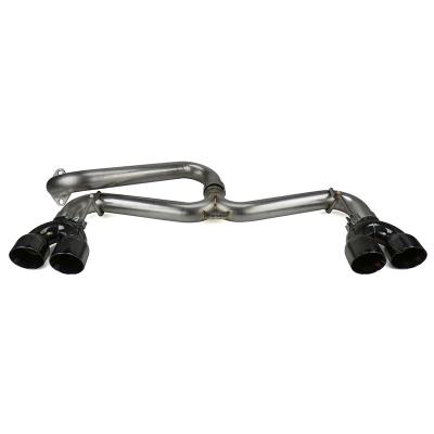 Axle Back Exhaust Black Tips STI 2008-2014 / WRX 2011-2014 Hatchback FactionFab