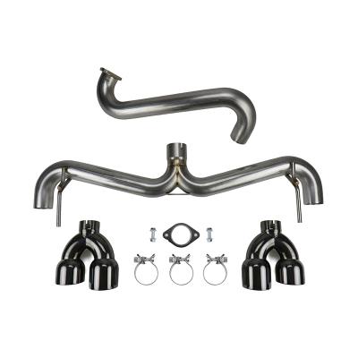 Axle Back Exhaust Black Tips STI 2008-2014 / WRX 2011-2014 Hatchback FactionFab